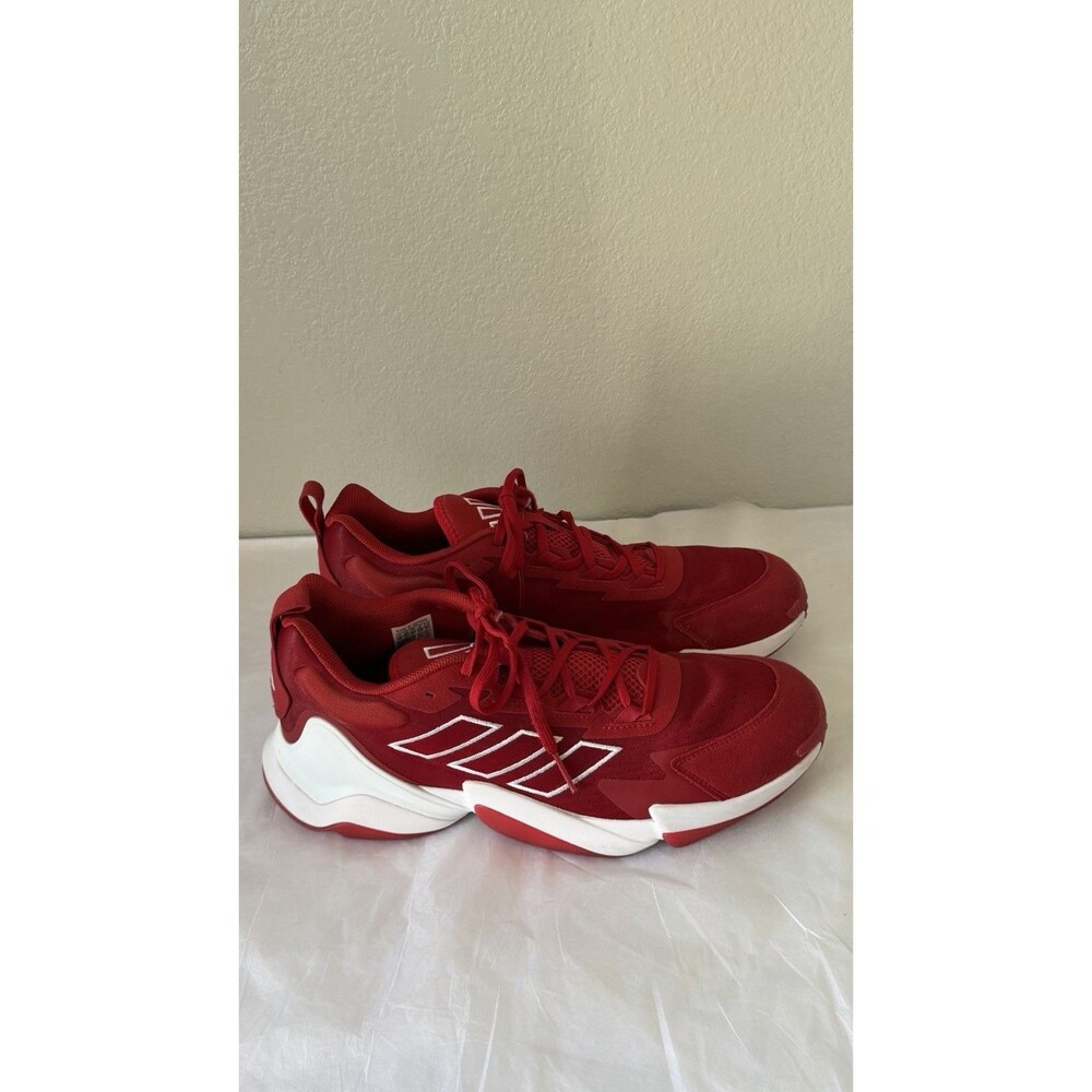 Adidas Mahomes 2 Impact FLX Team Red White IE9377 Men Size 14 MINT Condition